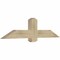 Ekena Millwork Eugene Rough Sawn Timber Gable Bracket, Douglas Fir, 60"W x 15"H x 4"D x 6"F, 6/12 Pitch GBW060X15X0406EUG00RDF - alternate 2